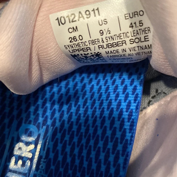 Asics Gel-Contend 7 Gray and Pink Walk-Hero Running Shoe - Picture 9 of 9